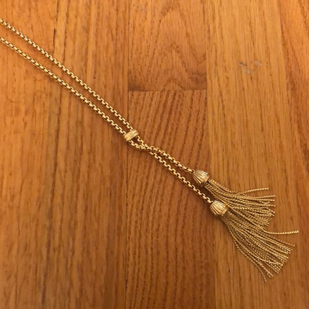 Jcrew gold necklace